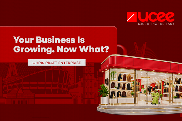 YOUR BUSINESS IS GROWING